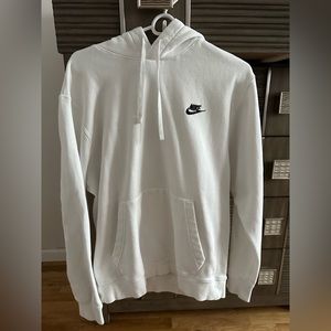 White Nike Hoodie